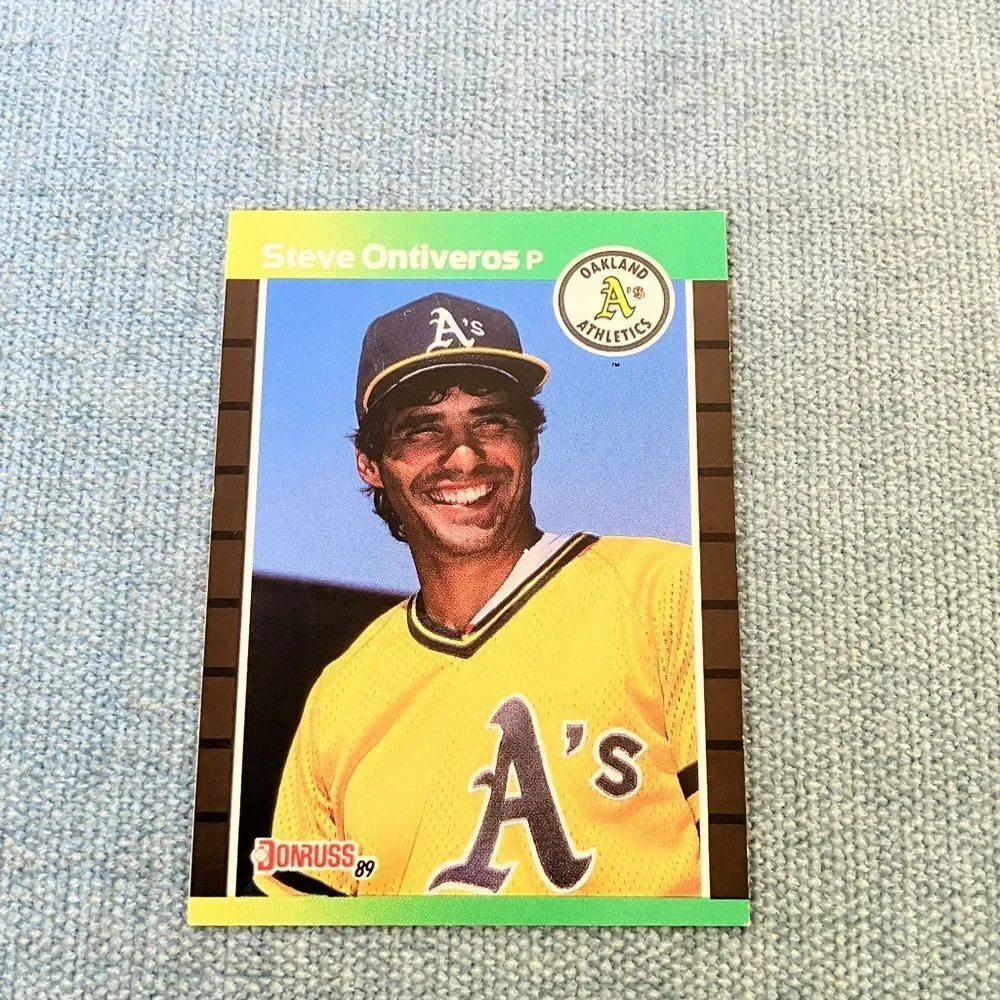 1989 Donruss Oakland A's Baseball Card Trading Card